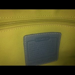 Authentic vintage Coach purse